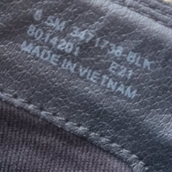 Frye Women's Judith Black Leather Ankle Booties Side Zippers Block Heel Size 8.5 - Picture 15 of 16